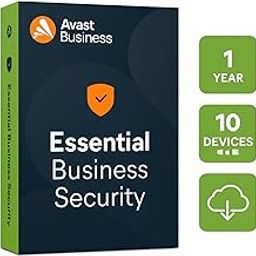Avast Essential Business Security | 10 Devices 1 Year | Includes Online Management Platform | End Point Protection | Ransomware, Phishing & Data Protection | Windows, Windows Server & Mac OS | Email Delivery in 2 Hrs.-23