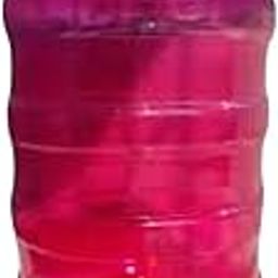 Husz Essential 20 Liter Water can Dispenser Water Camper with Tap and Handle for Home Kitchen Office Hospital Hotel Trips Campfire - Red-image-2