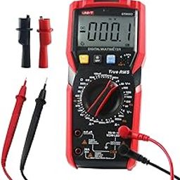 UNI-T UT89XD Digital Multimeter,TRMS 6000 Counts Volt Meter Manual Ranging,Measures AC/DC Voltage Tester,Resistance,Capacitance,Diode,NCV,Temperature,LED Test (UT89XD)-7