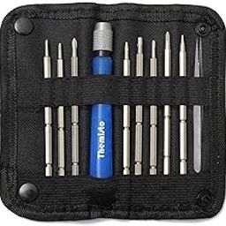9 IN 1 Screwdriver Tool Kit for Repairing Mobiles, PDA, Laptop with Screwheads and Tweezer-7