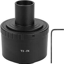 Ubervia Accessories - Metal | mm | Microscope Adapter T2FX Metal Adapter for 232mm TMount Microscope for Fuji FXMount Cameras-20