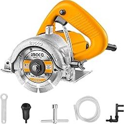 INGCO Marble Cutter, Tile Saw, 1400W | 13000rpm | 34mm Max.Cutting Capacity, Power Tile & Masonry Saws Used for Granite, Porcelain, Concrete and Other Stone Materials-11