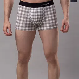 UnderJeans by Spykar Pack Of 2 Outer Elastic Trunks image 1
