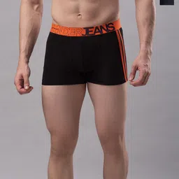 UnderJeans by Spykar Pack Of 2 Outer Elastic Trunks image 1