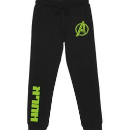 Wear Your Mind Kids Avengers Printed Mid Rise Joggers-38