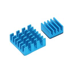 Set of Blue Aluminum Heatsink for Raspberry Pi-28