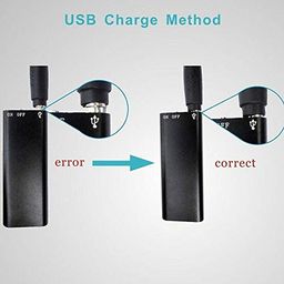 MSTECH Digital Voice Mp3 Recorder 8GB Inbuilt Memory Small Size Audio Recording Device Clear Voice Sound Recording Upto 10 Feet, Up to 12 Hours Working Time - Black image 2
