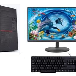 Fusionit Assembld 550 Core I5 (8 Gb Ddr3/500 Gb/256 Gb Ssd/Windows 11 Home/17 Inch Screen/Fusion It System) with Ms Office (Black, 9 Cm X 55 Cm X 45 Cm, 4 Kg) image 1