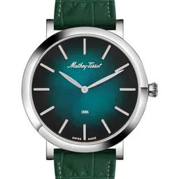 Mathey-Tissot Swiss Made Men Dial Leather Straps Analogue Watch H7916ALV-27