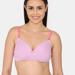 Zivame Medium Coverage Lightly Padded T-Shirt Bra All Day Comfort-image-19