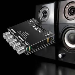 Electrobot Bluetooth Power Amplifier Board, 50W X 2 + 100W, 2.1 Channel Audio Module With Treble/Bass Control image 5