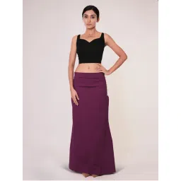 I AM BY DOLLYJAIN Women Purple Lycra Solid D'Coat-image-65