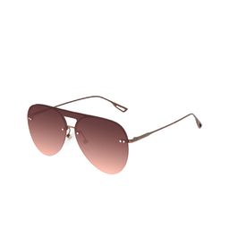 Chilli Beans Unisex Brown Lens & Brown Aviator Sunglasses with UV Protected Lens-image-83