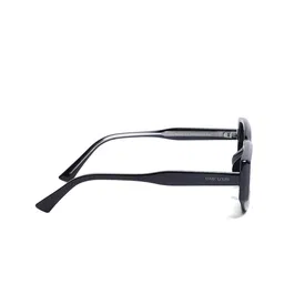 MARC LOUIS Unisex Rectangle Sunglasses with UV Protected Lens ML 66102 C01 Black SG image 2
