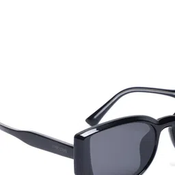 MARC LOUIS Unisex Rectangle Sunglasses with UV Protected Lens ML 66102 C01 Black SG image 4