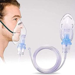 DEBIK® Adult Oxygen Mask Inhaler Accessories Mask Tube with Adjustable Oxygen Concentration image 3
