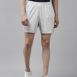 Van Heusen Flex Men Grey Solid Sports Shorts-picture-29
