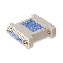 ziotek Null Modem Adapter DB25m To DB25f image 1
