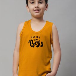 Friskers Boys Typography Printed Pure Cotton Vests-image-53