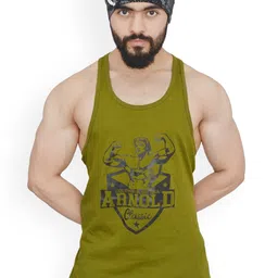 Anax Aesthetics Men Printed Pure Cotton Gym Vest-picture-40