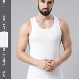 Force NXT Men Pack Of 3 Assorted Cotton Innerwear Vests MNFF-144-ASSORTED-PO3-image-94