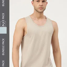 FREECULTR Men Pack Of 2 Anti-Microbial Breath-Tech Bamboo Cotton Innerwear Gym Vests-image-96