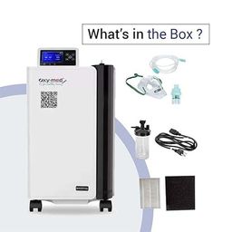 Mini 5 LPM Oxygen Concentrator with 95%(+/-3%) Purity of Oxygen, Inbuilt Nebulizer and Inbuilt Oxygen Purity Display with 3 years All India Warranty image 2