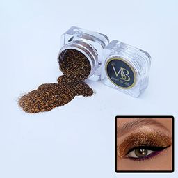 Veoni BELLE Holographic Set Of 2 HD Glitter Eyeshadow-5g Each-Violet Purple 10-Copper 13 image 3