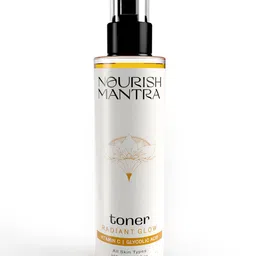 Nourish Mantra Vitamin C Radiant Glow Toner with Glycolic Acid & Vitamin B5 - 150ml image 4