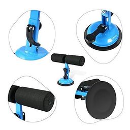 MSA Home Fitness Equipment Sit-ups and Push-ups Assistant Device Lose Weight Gym Workout Abdominal curl Exercise with Suction Cup(1 pcs/Multicolour/Foam Handle and Iron) image 4