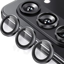Amazon Brand - Solimo Camera Glass Lens Protector Ring For SAMSUNG Galaxy Z Fold 6 5GCase Friendly with Edge to Edge Coverage and Easy Installation (Black) image 2