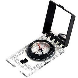 STAR VIEW Multifunctional Navigation Compass with Mirror, Ruler Scale, Professional Grade Map Ruler Mirror Scale Navigation Compass Scouts Survival Outdoor Camping Kits image 3