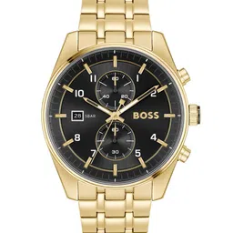 BOSS Men Skytraveller Bracelet Style Analogue Chronograph Watch 1514152-image-14