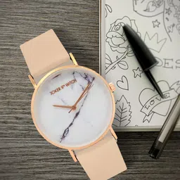 JOKER & WITCH Women White & Cream-Coloured Analogue Watch AMWW412-picture-3