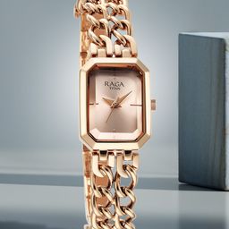 Titan Raga Show Stopper Women Bracelet Analogue Watch 95283WM01-image-77
