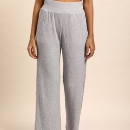 Triumph Women Thermal Climate Control Ribbed High Waist Wide Leg Lounge Pants-image-44