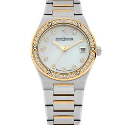 SAINT HONORE PARIS Women Embellished Dial & Stainless Steel Watch H-SH-NH752126-4YDT-image-69