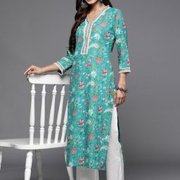 Varanga Women Ethnic Motifs Printed Kurta-image-88