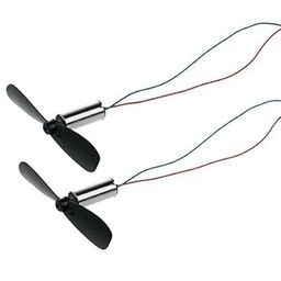 SP Electron DC 3.7V 612 6x12mm Micro Coreless Motor with Propeller for High-Speed Mini Drones (2 Motors + 2 Propellers) image 2