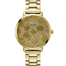 GUESS Women Embellished Dial & Stainless Steel Analogue Watch - GW0670L2-picture-9