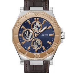 GUESS Men Leather Straps Analogue Multi Function Watch GW0704G2-image-38