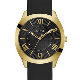 GUESS Men Textured Dial & Silicon Straps Analogue Watch GW0728G2-56