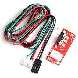 REES52 Mechanical Endstop Switch Ramps 1.4 Module Limit Switch for RepRap Mendel 3D Printer with 3pin 70cm cable- End Stop Limit Switch- End Stop Button For 3d Printer- Pack of 4 image 2