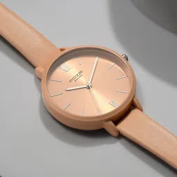 Sonata Poze Women Leather Straps Analogue Watch SP80075KL03W-54
