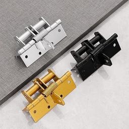hetvin Hinge Lock for Wooden and Metal Doors – Locking Mechanism, Easy Installation, Ideal for Home, Office, and Gate Security - (Multi) image 1
