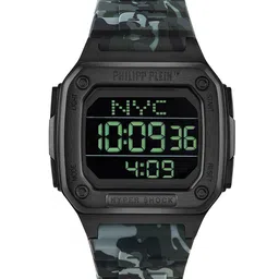 PHILIPP PLEIN Unisex Stainless Steel Dial Digital Watch PWHAA1822-58