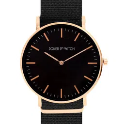 JOKER & WITCH Women Black Dial & Black Straps Analogue Watch AMWW456-image-10