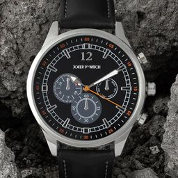JOKER & WITCH Men Printed Dial & Leather Straps Analogue Watch AMWW466_M-42