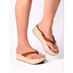 Monrow Brown Casual Wedges-picture-24
