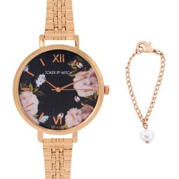 JOKER & WITCH Women Round Analogue Watch Gift Set JWWCSET4-image-54